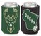 Fanatics NBA Milwaukee Bucks State Can Cooler 1Pack 12 oz Foldable 2Sided Design