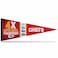 Rico Industries NFL Football Kansas City Chiefs 4 Time Super Bowl Champs 12 x 30 Felt Wall Dcor Pennant  Great for HomeBed RoomMan Cave Dcor