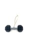 Dumbbell Ornament 325 Length Black