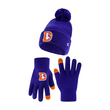 Ultra Game Standard END Zone HAT Gloves Set Team Color