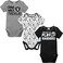 NFL Baby Boys 3 Pack Short Sleeve Bodysuit