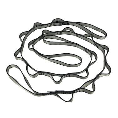 FOSER 2pcs Daisy Chains Yoga Hammock Extension Strap 23KN Adjustable Nylon Climbing Sling Fitness Pilates and Exercise Extend Band