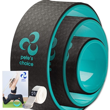 Yoga Wheel 3 Pack  Lose Weight Get in Shape and Get Fit I 3 pack Yoga Wheel I Home Yoga I Improve Posture