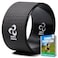 Extra Wide Yoga Wheel Mini Yoga Wheel  Beginner Friendly Yoga Kit More Comfortable Stable and Safer Back Roller Improve posture better mobility Ideal Home Exercise Yoga Kit Relieve Back Pain