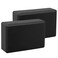 EXERZ Yoga Blocks 2pcs Gym Bricks Comfortable Fitness Yoga Bricks AntiSlip Lightweight and Travel Friendly Pilates Practice
