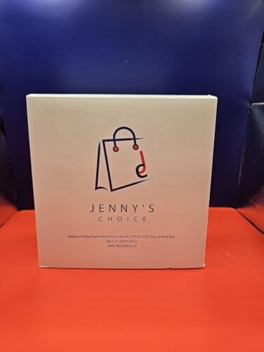 Jennys Choice Gym Chalk Blocks White 2oz 8Pack Box Sport Hand Chalk