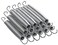 Upper Bounce Trampoline Springs  Set of 15 Trampoline Replacement Springs  HeavyDuty Galvanised Metal Rust Resistant  Longlasting Springs