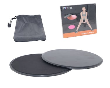 ITTA DoppelkernFitnessscheiben mit Tragetasche 2 Stck