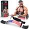 DMoose Fitness Arm Blaster for Biceps  Triceps Body Building Muscle Strength Gains Contoured and Adjustable Bicep Isolator for Curling  Weight Lifting Well Balanced Support with Adjustable Strap
