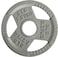 HULKFIT 1 and 2 Olympic Iron Weight Plates Set for Barbells  Gray