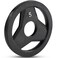JFIT Cast Iron Olympic 2Inch Grip Plate for Barbell Singles or Pairs 6 Weights Available 25lbs to 45lbs Plates for Strength Training Weightlifting Bodybuilding