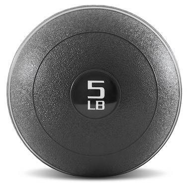ProsourceFit Slam Medicine Balls 5 10 15 20 25 30 50lbs Smooth and Tread Textured Grip Dead Weight Balls for Strength and Conditioning Exercises Cardio and Core Workouts
