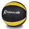 ProsourceFit Weighted Medicine Ball for Full Body Workouts from red 10lb
