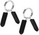 Hididi 1 inch 25 mm Barbell Spring Clip CollarsGreat for 1 Diameter Bar Clip Clamps for Dumbbell Ordinary Barbell Spring Lock Collars for Weightlifting  Strength Training