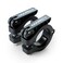 Marcy Adjustable Nylon Resin Olympic 2inch Barbell Lock Collar Clips with Quick Release Latch for Weight Training  Fitness Training Black OBC8BK
