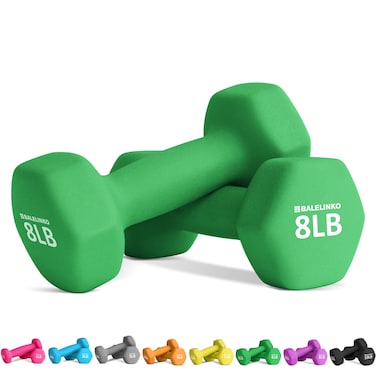 Balelinko Home Gym Equipment Workouts Strength Training Weight Loss Pilates Weights Yoga Sets Weights for Women Men Seniors and Youth