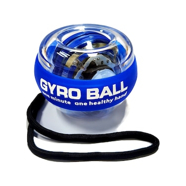 EXBEPE AutoStart Power Gyro Ball Metal Ball CenterSelfLuminous Hand Wrist Forearm Trainer and Strengthener for Exercise Joint and Muscle