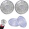 SquEqu 4 Pack Doorway Pull Up Bar End Rubber Pad Nonslip Door Mount Suction Cup Cover Replacement for Gym Pullup ChinUp Wall Bars Fitness Gymnastics Horizontal Chinning Bar