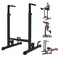 Yes4All Dip Stand 500 LBS Capacity 80 Levels Adjustable Dip Bars Dip Station Machine for Home Gym
