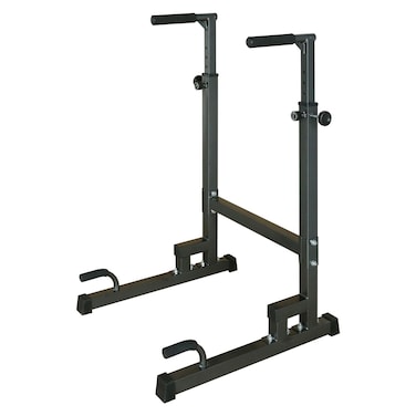 UPUPTIP Power Tower Dip Station with Bench Pull Up Bar Stand Adjustable Height Heavy Duty MultiFunction Fitness Training Equipment