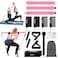 Multifunctional Portable Pilates Bar Kit with Resistance Bands Home Gym Equipment with Handles  Stackable Pilates Flexbands Supports FullBody Workouts for Yoga