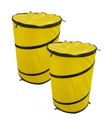 Handlers Choice Regulation Hoopers Barrels Pack of 2  Yellow  20 Diameter 29 High