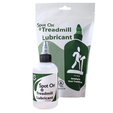 Spot On 100 Silicone Treadmill Belt LubricantTreadmill Lube 120 mL  Made in The USA  Easy SqueezeControlled Flow Treadmill Lubricant