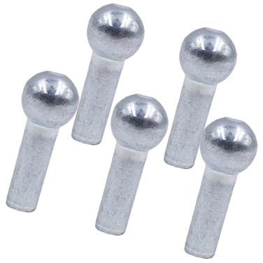 SquEqu 5 Pack Gym Pulley Machine Stopper Cable Ball Terminals Wire Port Joint Parts Fitness Equipment Running Yoga Accessories Secure and Durable Wire Port Joint Parts