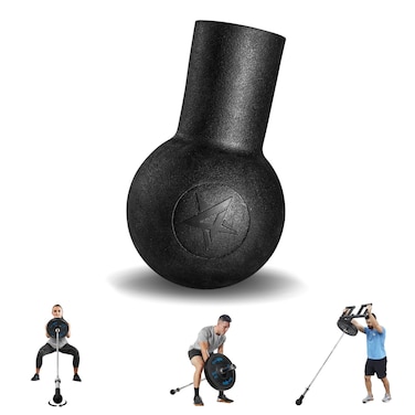 Yes4All 550LBS MultiGrip Rowing Landmine Handle T Bar LAT Viking Press fits 1  2 Bar Sturdy Design Easy to Install