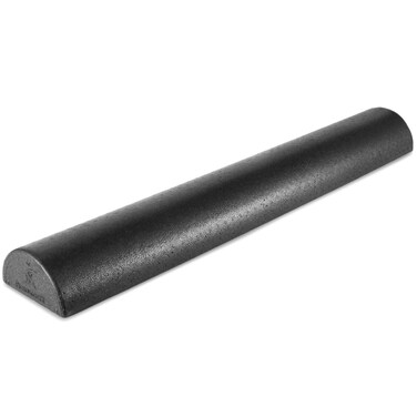 ProsourceFit High Density HalfRound Foam Rollers for Body Conditioning Pilates Yoga Stretching Balance  Core Exercises