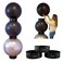 Jibb  Set of 3 Exercise Ball Holders for Extra Storage in Your Studio or Home Gym  Yoga Fitness and Stability Ball Rack  Physio Ball Stand for Yoga Balls  Yoga Ball Stackers