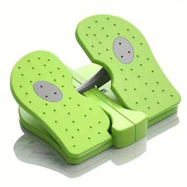 Simple Leg Exerciser While Sitting for Seniors Foot Pedal Exerciser Under Desk Foot Rest with Massage Help Leg Muscles Release Varicose Veins for Elder at Office Home