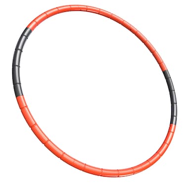 Kids Fitness Hoop  Weight  Size Adjustable Body Building Plastic Children Gymnastics Toys Diameter 265 Inches