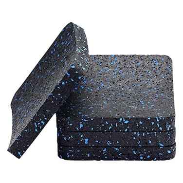 BestXD 4pcs  Treadmill Mat Exercise Equipment Mat with High Density Rubber 394 X 10cm X 13cm