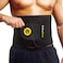 ActiveGear Waist Trimmer Belt Slim Body Sweat Wrap for Stomach and Back Lumbar Support