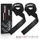 Lifting Straps Deadlift Gym Wrist Straps Weightlifting with Neoprene Cushioned Wrist Padded and AntiSkid Silicone  for Weightlifting Bodybuilding Xfit Strength Training