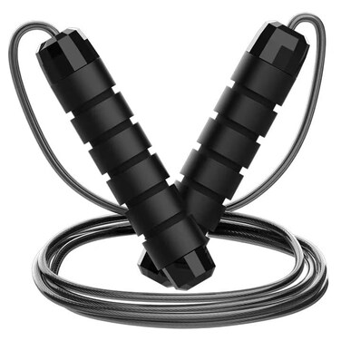 ASIMAO Jump RopeAdjustable Skipping Rope with Soft Foam Handles TangleFree Rapid Speed Jumping Rope with Ball Bearings for Women Men and Boys Aerobic Exercise