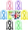 HAFUZIYN Jump Rope for Kids 6 Pack Length Adjustable Lightweight Kids Skipping Rope for Children Students Boys and Girls Outdoor Sports Fitness Exercise Keeping Fit Workout