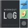 Workout Log Gym  6 x 8 Inches  Hardback Gym and Fitness Diary with HeavyDuty Covers  Set Goals Track 100 Workouts and Record Progress  Charcoal Gray