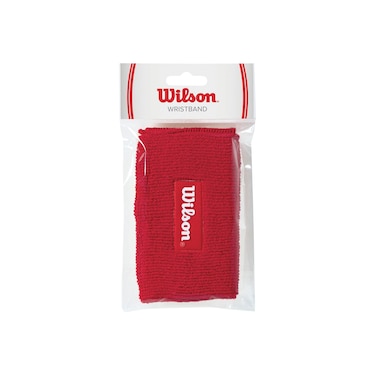 Wilson Double Wristband  OSFA Red