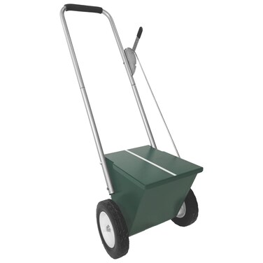 Champion Sports Wheeled Heavy Duty Steel Dry Line Striping Athletic Field Marker Green