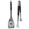 Siskiyou Sports NFL Philadelphia Eagles 2 pc Black BBQ Set One Size Black