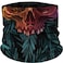 Neck Gaiter Face Mask Scarf  Proudly Made in The USA Sun  Dust Protection Sport Bandanas for Fishing Hiking Cycling Motorcycling Running  Red Death Skull