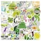 Jukome Tennis Stickers 50Pcs Tennis Waterproof Vinyl Decals for Water Bottles Laptop Luggage Cup Computer Mobile Phone Skateboard Guitar Dcor