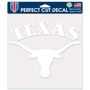 WinCraft NCAA Texas Longhorns DieCut Decal 8x8 Team Color