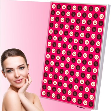 Osunby Red Light Therapy Device Near Infrared 850nm and Deep Red 660nm LED Light Combo for Body Pain Relief and Skin Improved