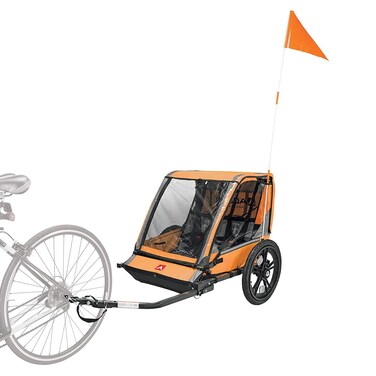 Allen Sports HiViz 2Child Bicycle Trailer Model ET2
