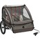 Retrospec Rover Plus Foldable Bike Trailer for Kids SingleDouble Passenger Child Bike Trailer with 5Point Safety Harness Reflective WeatherResistant Fabric and Safety Flag  Supports 4080 lbs