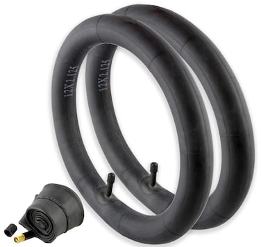 Land To House Inner Tube 2 Pack for BOB Strollers Razors Bikes 125 Inch by 225 Inch with St ard American Schrader Valve
