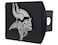 FANMATS Minnesota Vikings NFL Black Metal Hitch Cover with Chrome Team Logo  Unique Team Logo Molded Design  Easy Installation on Truck SUV Car  Ideal Gift for Die Hard Football Fan